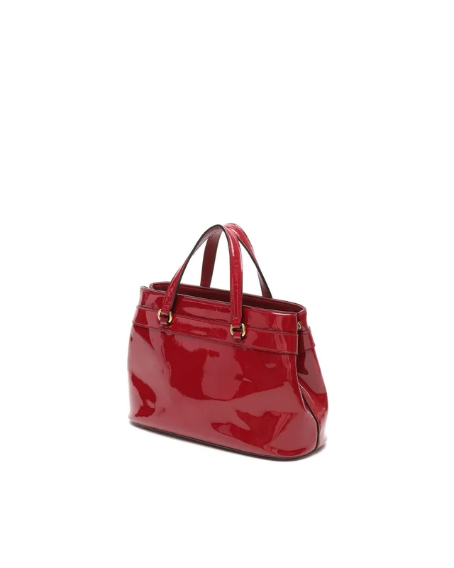 Gucci Horsebit Patent Leather Handbag in Patent leather from A Retro Tale, photo 3 of 7