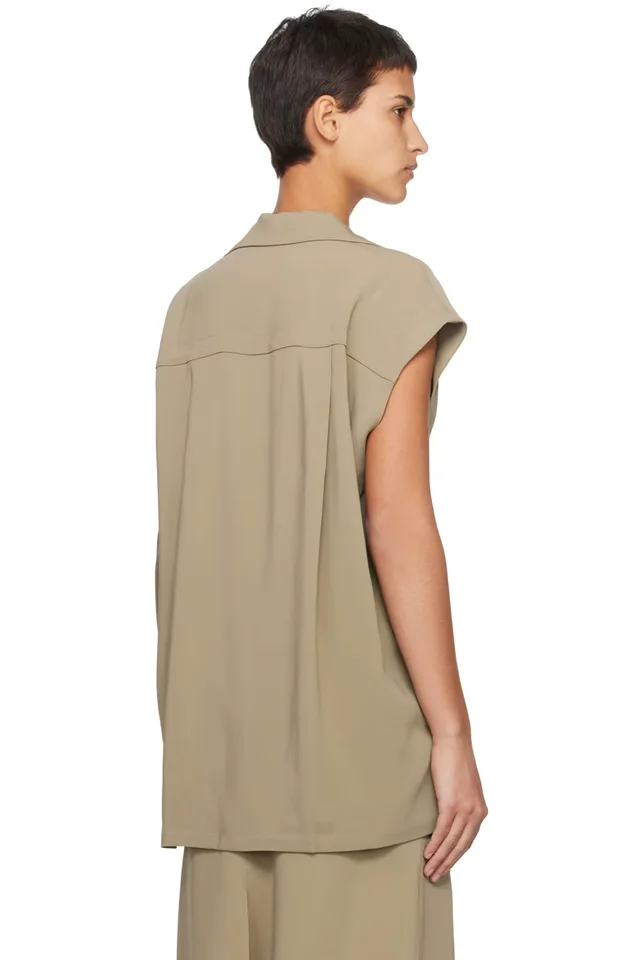 BITE Taupe Throw On T-Shirt, photo 3 of 4 from SSENSE