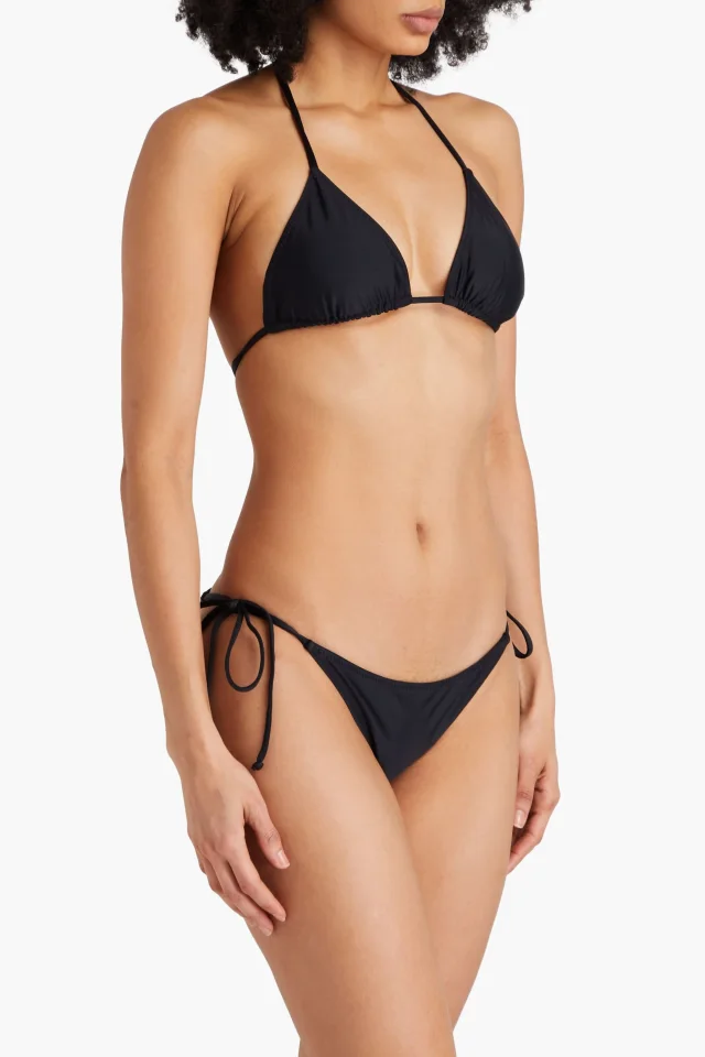 Ganni Bikini briefs in Black, photo 2 of 4 from THE OUTNET