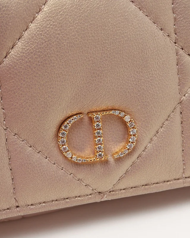 Dior Caro Folding Wallet in Leather from A Retro Tale, photo 4 of 6