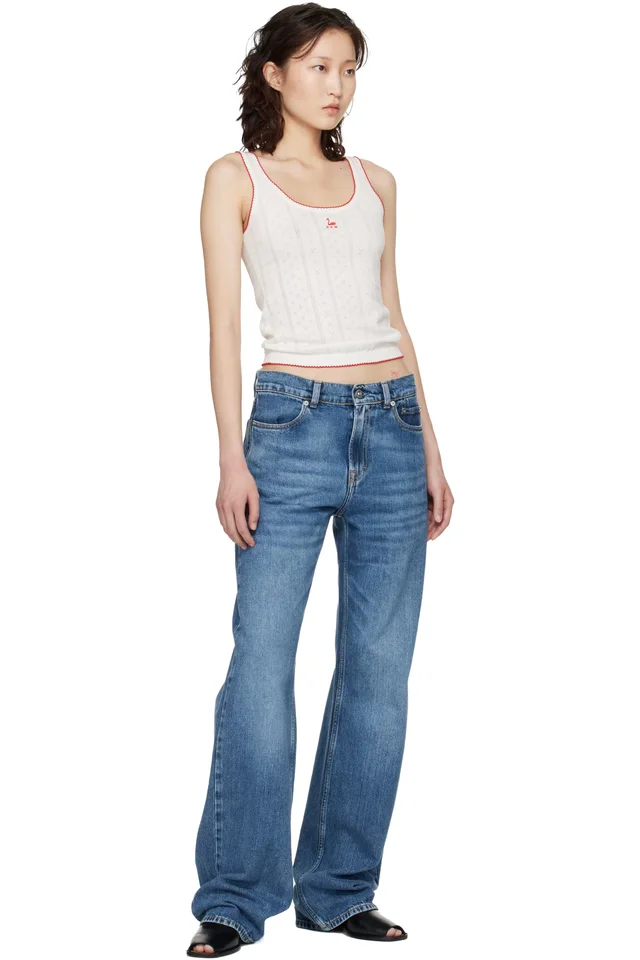 B.B. Wallace White Walker Tank Top, photo 4 of 4 from SSENSE