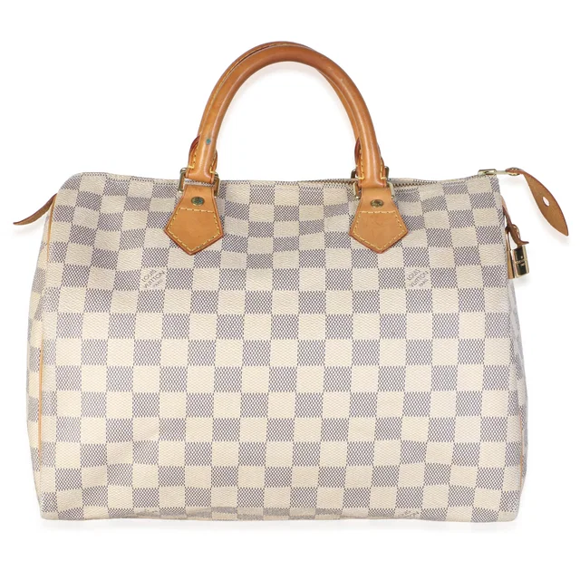 Louis Vuitton Damier Azur Canvas Speedy 30 in Canvas from myGemma