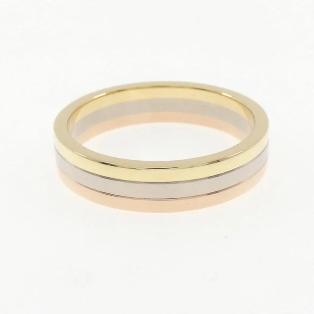 Louis Cartier VENDOME Ring in 750 yellow gold/750 white gold/750 pink gold from KOMEHYO, photo 2 of 2