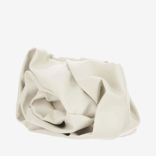 Burberry Rose Clutch — Ivory Lamb Leather (ovis Aries) in White Lambskin from HEWI