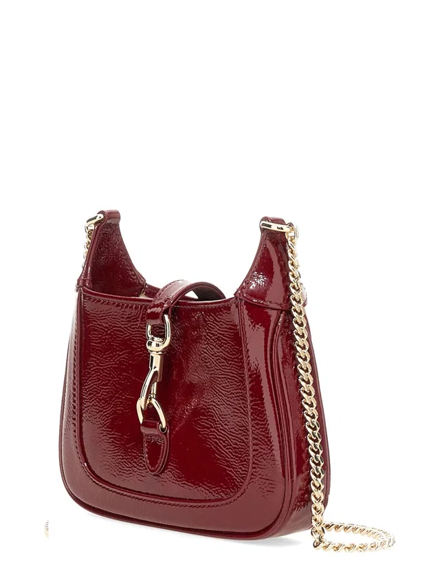 Gucci Jackie Top Handle Bag — Red Calf Skin in Red Calfskin from HEWI
