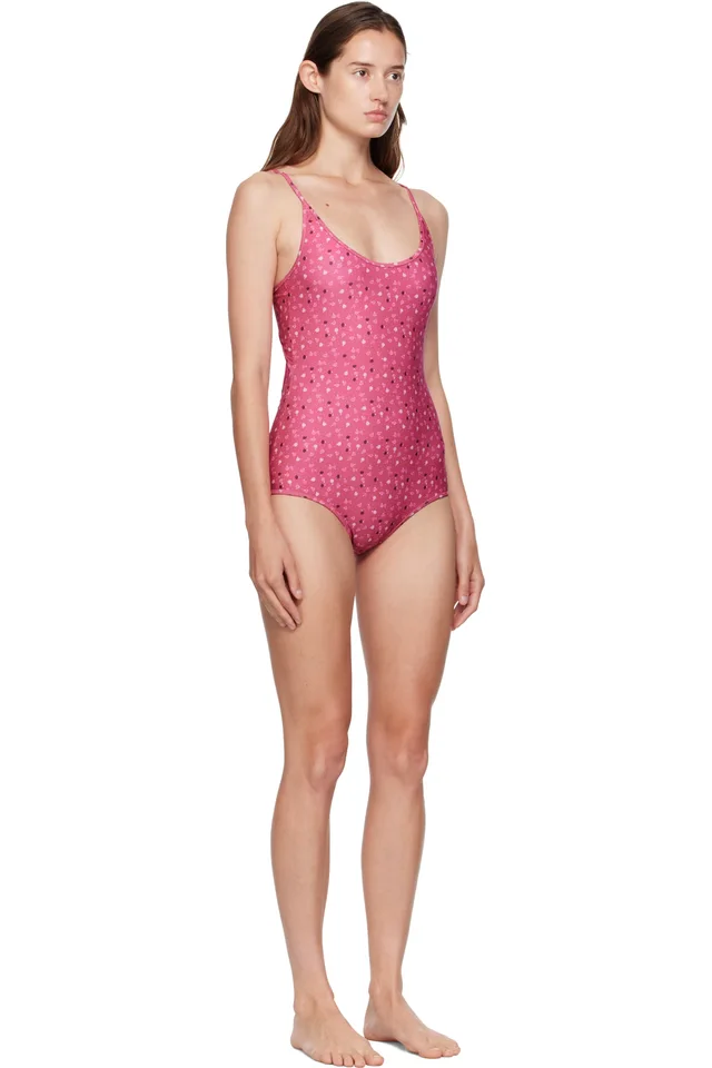 Bellini Bikini Pink Saona Swimsuit, photo 2 of 3 from SSENSE