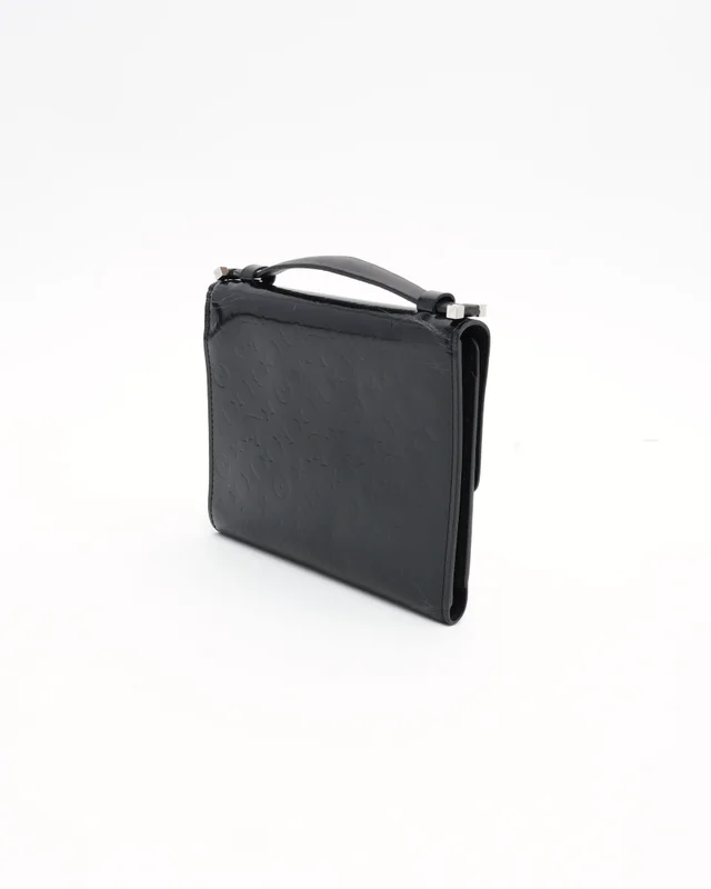 Louis Vuitton Mini Monogram Glace Anouchka PM Clutch Wallet in Leather from A Retro Tale, photo 3 of 8