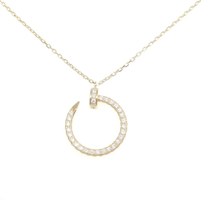 Cartier Juste Un Clou 750 Yellow Gold Diamond Necklace in Yellow from LuxUness