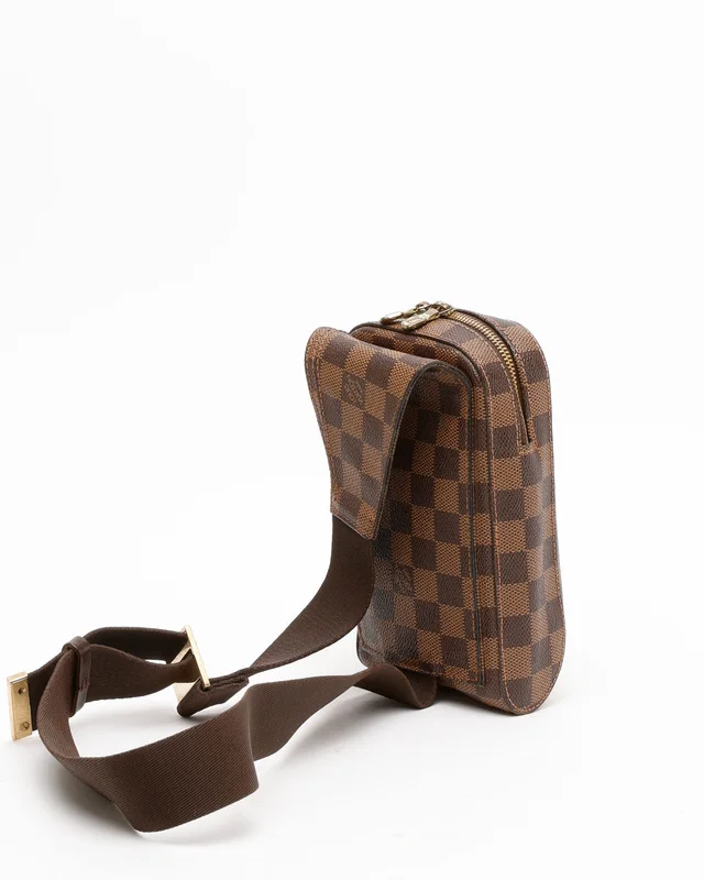 Louis Vuitton Damier Geronimo Sling Bag in Coated canvas from A Retro Tale, photo 3 of 10