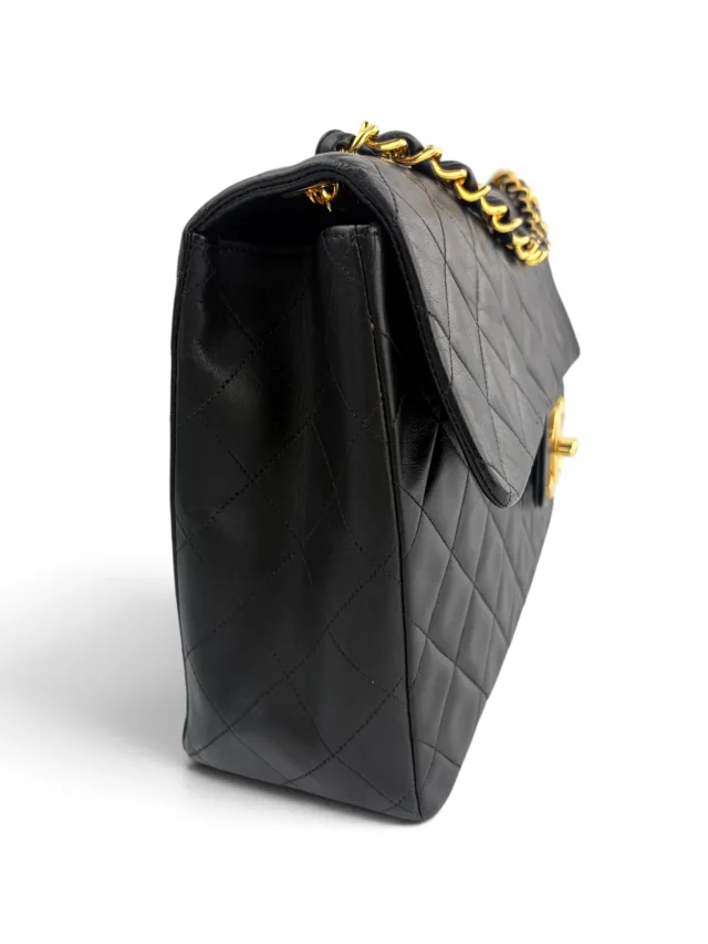 Chanel Vintage Maxi Single Flap in Lambskin from Season 2 Consign, photo 2 of 13