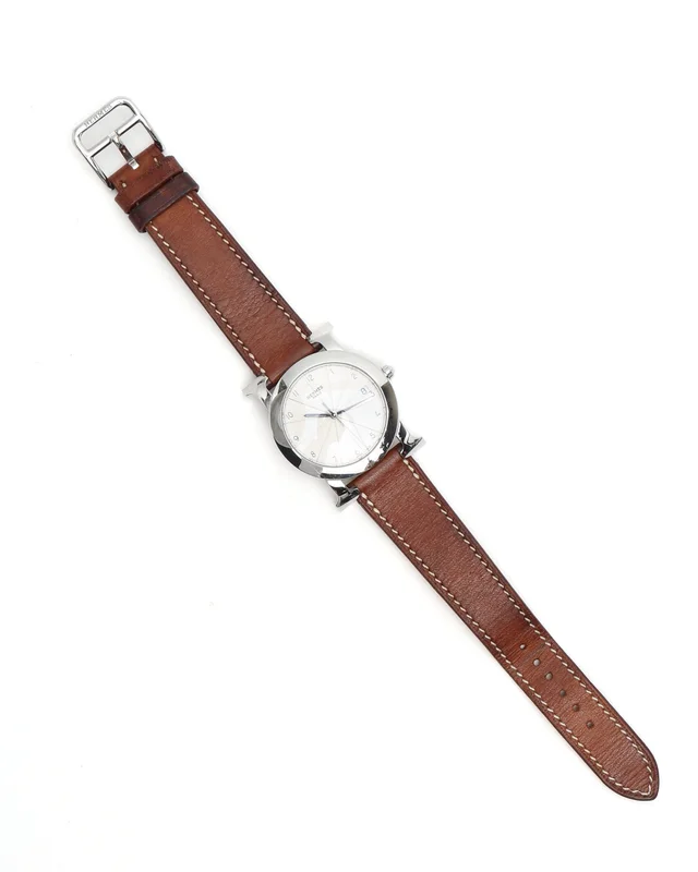 Hermès Heure H 33mm 2009 Watch in Denim from A Retro Tale, photo 4 of 7