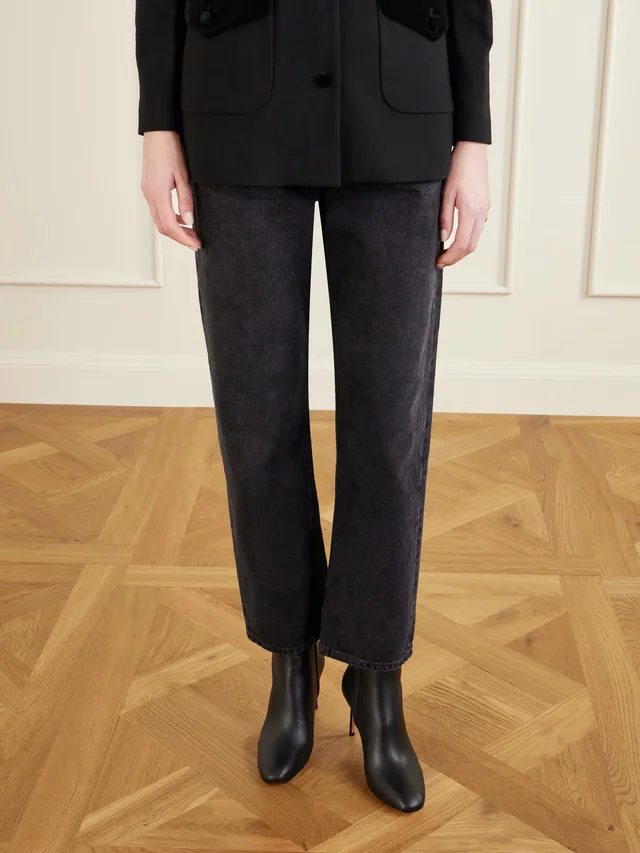 AQUAZZURA Sellier 85 leather ankle boots in Black, photo 2 of 2 from NET-A-PORTER (Canada)