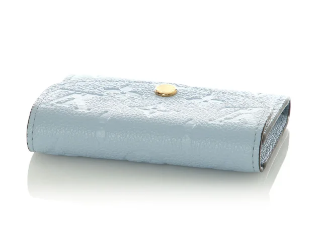 Louis Vuitton Bleu Nuage Monogram Empreinte Rosalie Coin Purse in Blue Caviar leather from Ann's Fabulous Finds, photo 6 of 8
