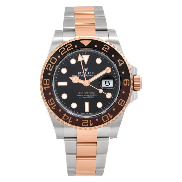 Unused Rolex GMT-Master II "RootBeer" 40mm 126711CHNR in Stainless Steel, Everose Gold from Gray And Sons
