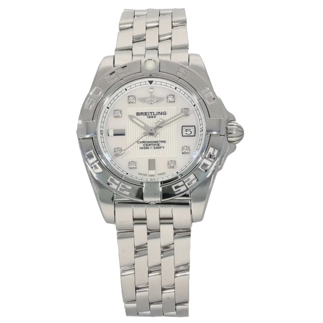 Breitling Galactic A71356 32mm Stainless Steel Watch from H&T