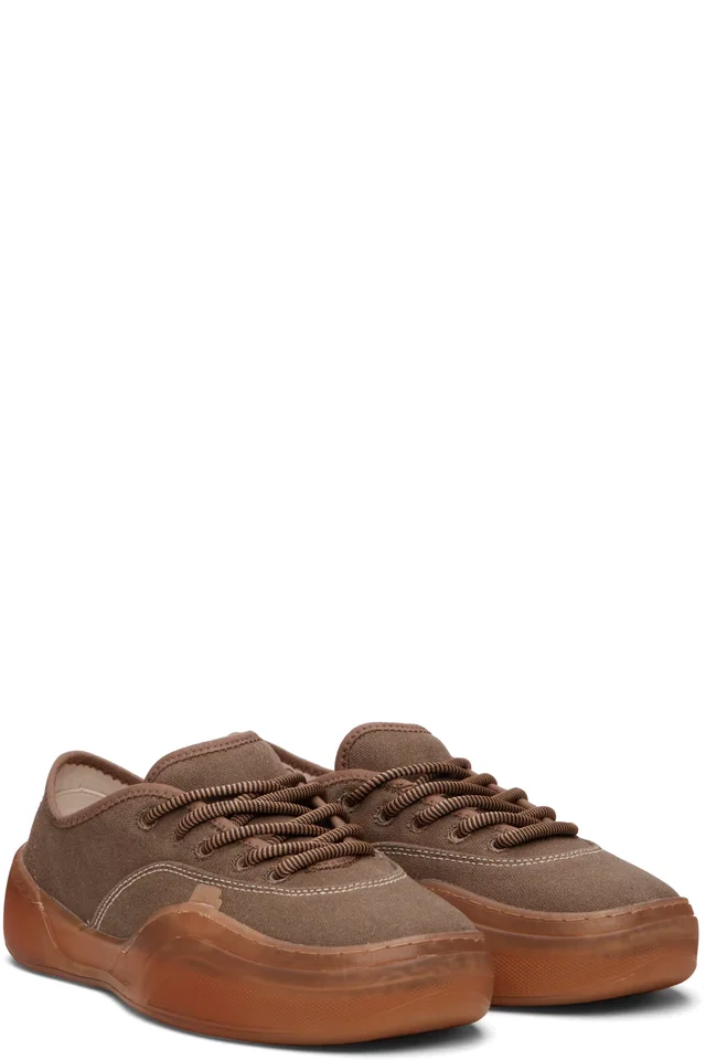 ERL Brown Coupes Sneakers, photo 4 of 5 from SSENSE