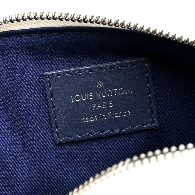 Louis Vuitton Monogram Watercolor City Keepall Blue in Blue Coated canvas from FASHIONPHILE, photo 6 of 9