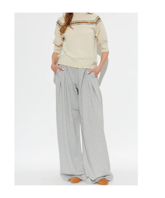 Dries Van Noten Pleated sweatpants, photo 3 of 4 from SENSER