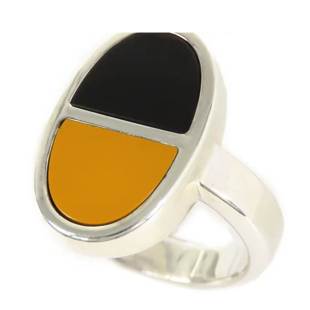 Hermès Chaine D'ancre Bicolor Ring Silver in Silver from The Reluxe
