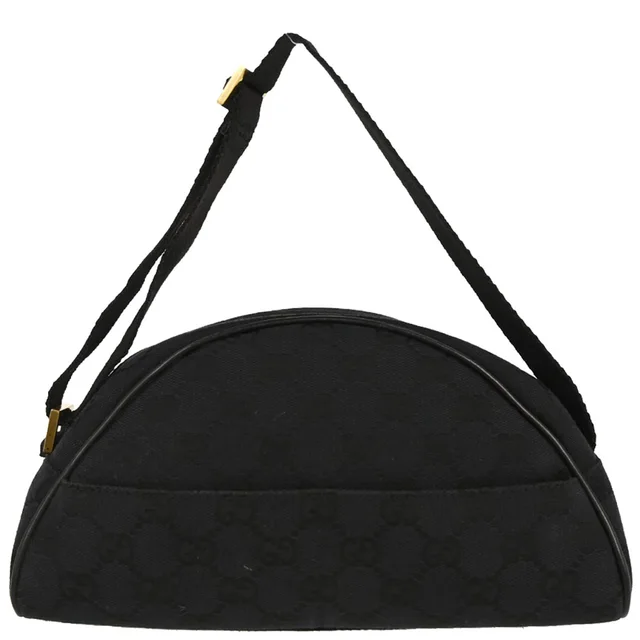 Gucci Black Canvas GG Handbag in Black Canvas from AMORE Vintage Tokyo