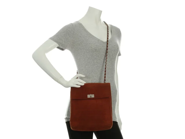 Chanel Vintage Brown Suede Double-Sided Bag in Brown Suede from Ann's Fabulous Finds, photo 9 of 9