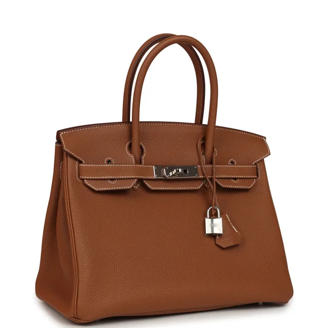 Hermès Birkin 30 Gold Togo Palladium Hardware in Gold Togo leather from Madison Avenue Couture, photo 2 of 2