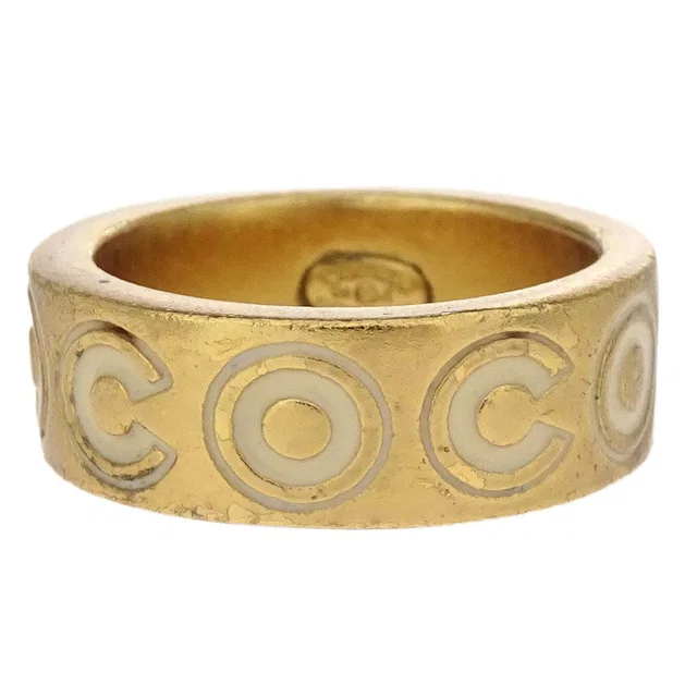 Chanel Ring COCO Gold #53 01A in Gold from AMORE Vintage Tokyo