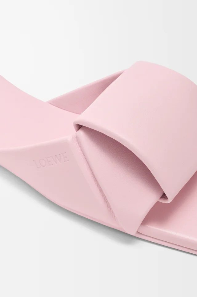 Loewe Logo Embossed Flat Sandals, photo 5 of 5 from SENSER