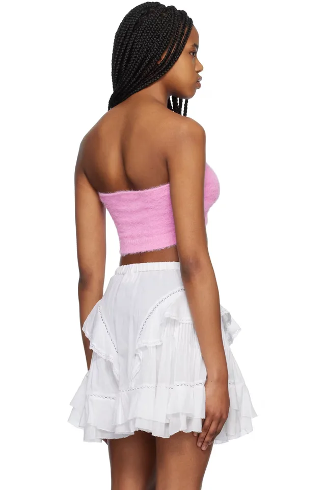 Isabel Marant Etoile Pink Ollie Camisole, photo 3 of 4 from SSENSE