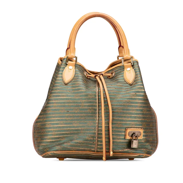 Green Louis Vuitton Monogram Eden Neo Bucket Bag in Green Coated canvas from Designer Revival, photo 1 of 1
