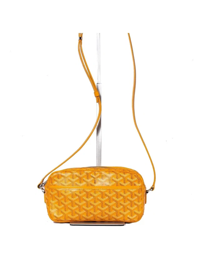 Goyard Camera Bag in yellow Canvas from Poshmark