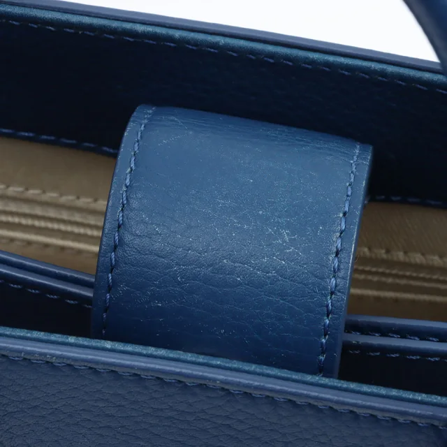 Chanel Neo Executive Tote Bag S, Blue (circa 2016) in Blue Caviar leather from VINTAGE QOO TOKYO, photo 13 of 13