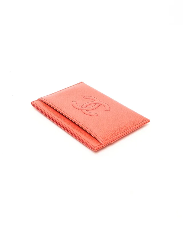 Chanel Coco Mark Caviar Card Holder in Caviar leather from A Retro Tale, photo 6 of 9