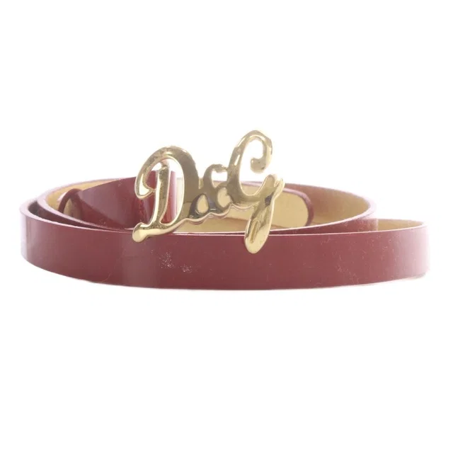 Dolce & Gabbana Belt Leather Logo 80 32 in Leather from The Reluxe