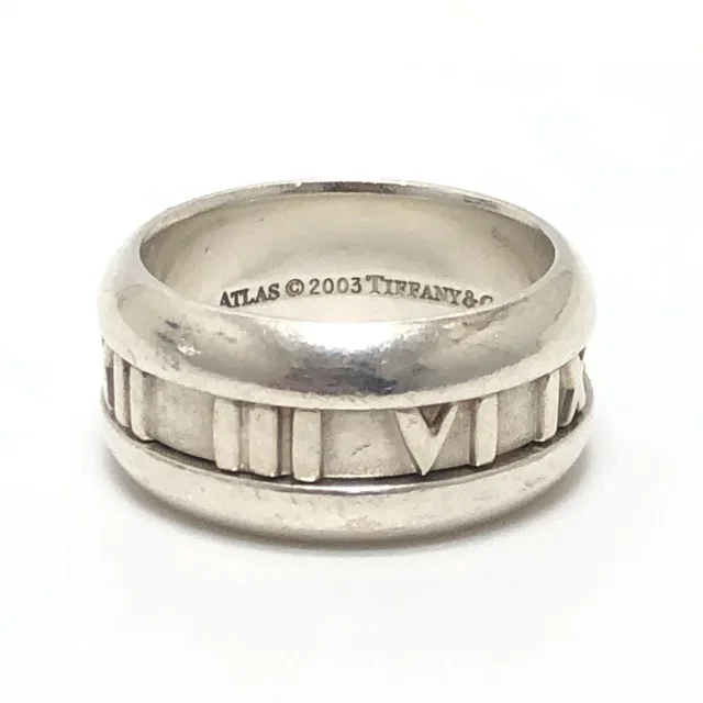 Tiffany & Co. Ring Atlas Wide Silver in Silver from The Reluxe