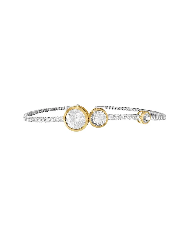 Lab Grown Diamonds 14K 3.48 ct. tw. Lab-Grown Diamond Bangle Bracelet, image 1 of 1 from Gilt