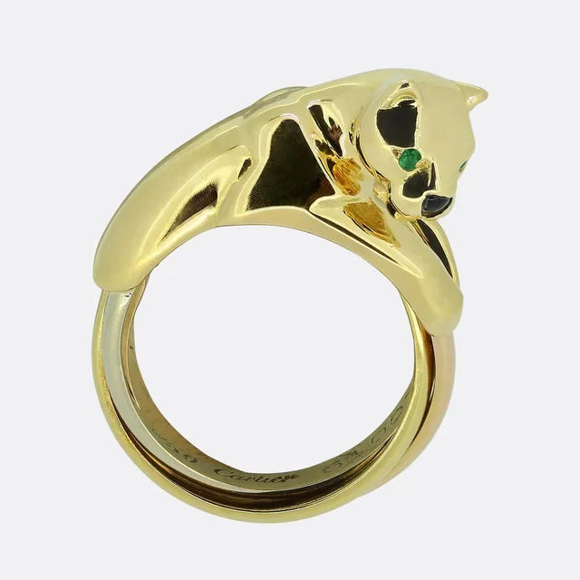 Cartier Panthere Trinity Ring from The Vintage Jeweller