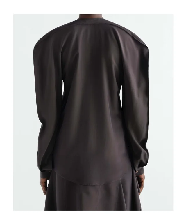 Lemaire layered blouse in silk and viscose cloth, photo 5 of 6 from SENSER