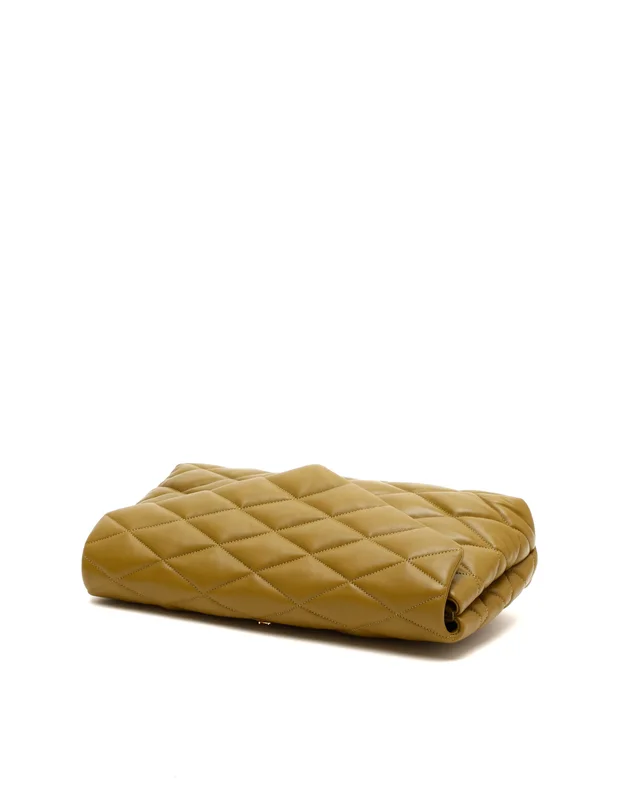 Saint Laurent Sade Puffer Envelope Clutch Bag in Leather from A Retro Tale, photo 4 of 9