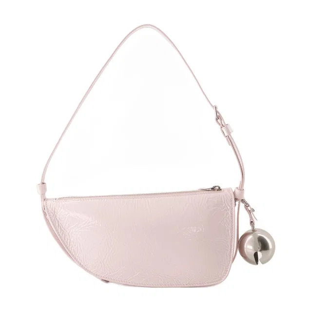 Burberry Shield Sling Mini Shoulder Bag — Pink Lambskin in Pink Lambskin from HEWI