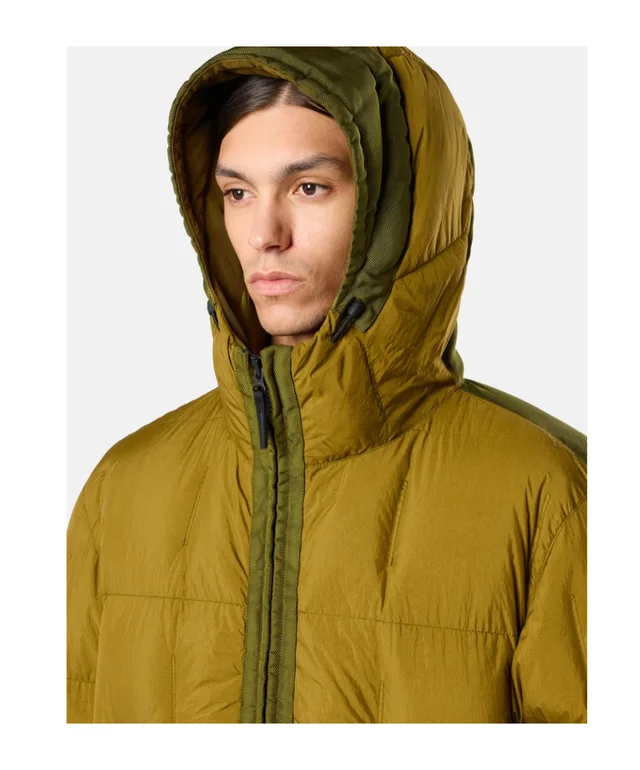 Stone Island Hooded down jacket with wind resistance and anti-drop, photo 3 of 3 from SENSER