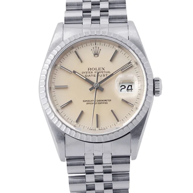Rolex Datejust W36mm Stainless Steel Silver Dial16220 in Silver from GALLERY RARE