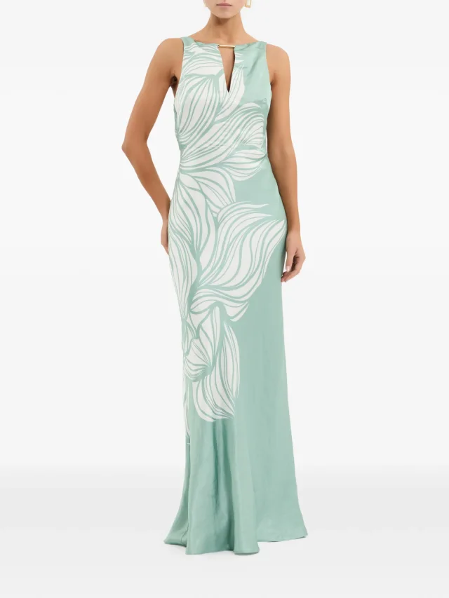 Rebecca Vallance Lalisa floral-print maxi dress, photo 2 of 2 from FARFETCH