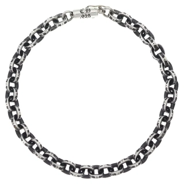 Chrome Hearts Paper Chain Bracelet Silver in Silver from The Reluxe