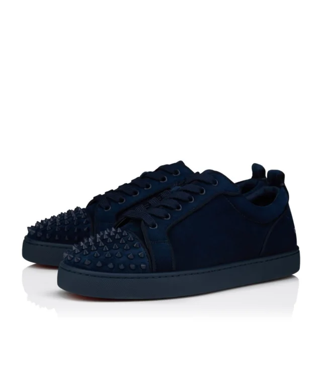 Christian Louboutin spike-embellished suede sneakers, photo 2 of 4 from SENSER