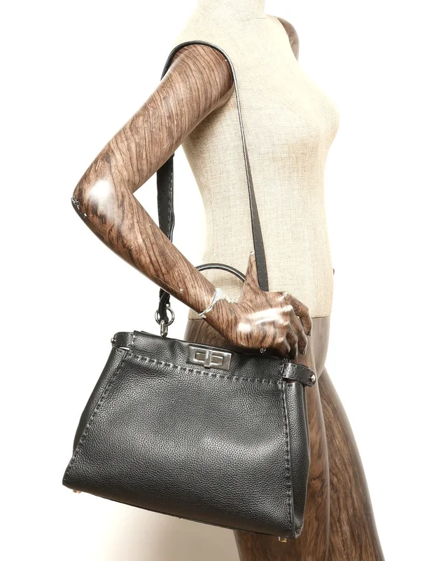 Fendi Medium Peekaboo Selleria Bag in Leather from A Retro Tale, photo 9 of 9