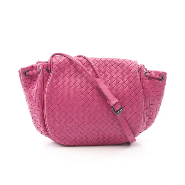 Bottega Veneta Intrecciato Leather Shoulder Bag in Woven leather from LuxUness