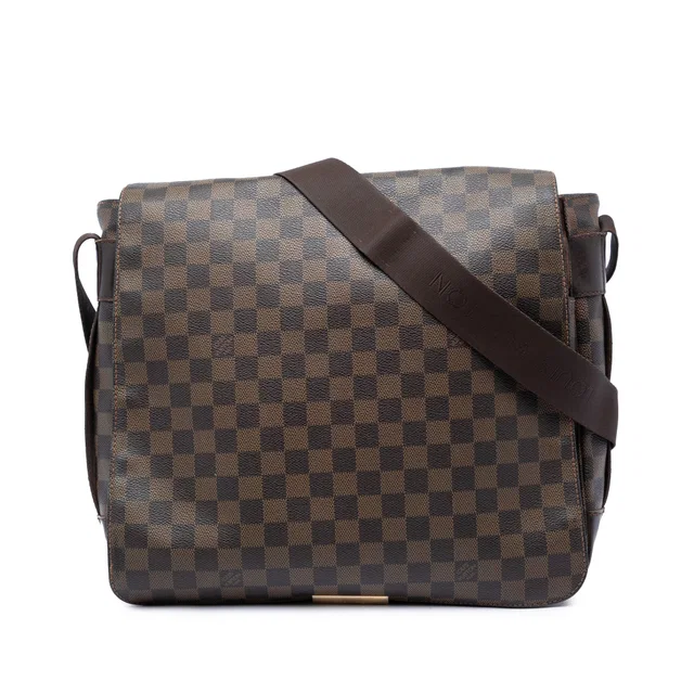 Brown Louis Vuitton Damier Ebene Bastille Crossbody Bag in Brown Canvas from Designer Revival