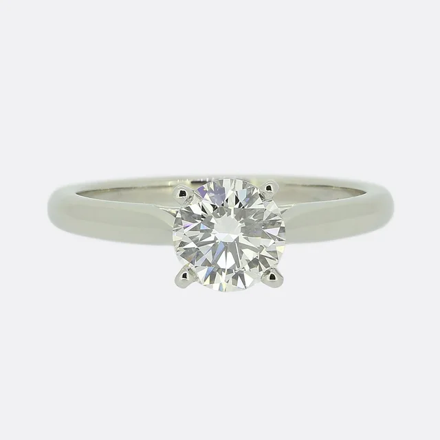 Cartier 1.02 Carat Diamond Solitaire Ring from The Vintage Jeweller