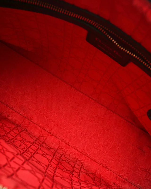 Large Lady Dior Tote Bag in Leather from A Retro Tale, photo 10 of 10